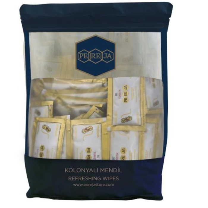 Pereja Limon Kolonyalı Mendil 7x12 50li