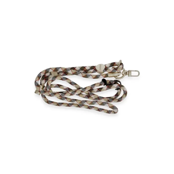 Onegif JE Desenli Boyun Askısı - Kahverengi