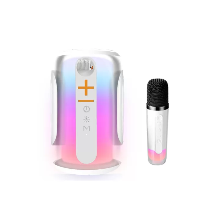 Newface Pluse 8 RGB Kablosuz Hoparlör - Beyaz