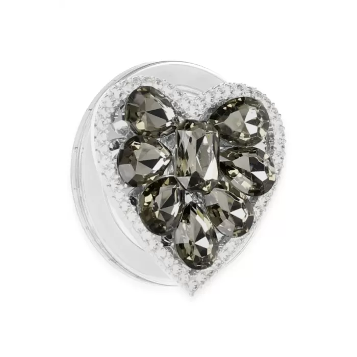 Newface Kickstand Taşlı Magsafe Stand - Siyah