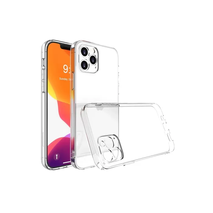 Newface iPhone 16 Pro Max Kılıf Lüx Şeffaf Silikon