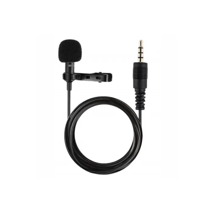 Newface 3.5mm Jak 1.5 Metre Double Mikrofon - Siyah