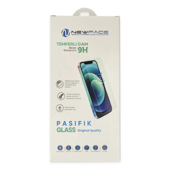 Newface iPhone 15 Pro Max Pasifik Cam Ekran Koruyucu