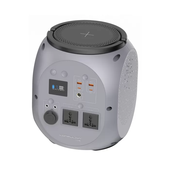 Konfulon CN08 Powerbank 600W 180.000 mAh Kamp Şarj 45W PD - Gri