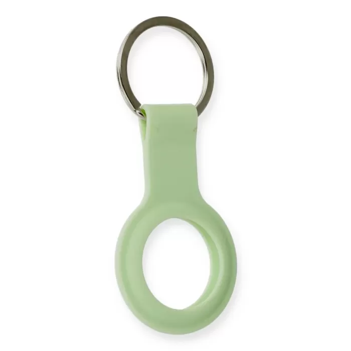 Newface Airtag Silikon Kılıf - Yeşil