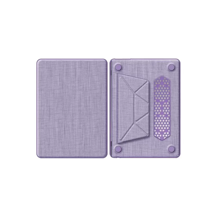 Newface Macbook Pro 14 2021 Macbook Kumaş Kapak - Mor