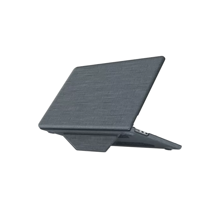 Newface Macbook Pro 13 2020 Macbook Kumaş Kapak - Gri