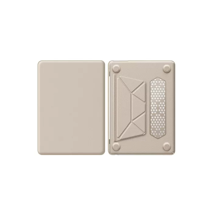 Newface Macbook Air 15 2024 Macbook Deri Kapak - Gold