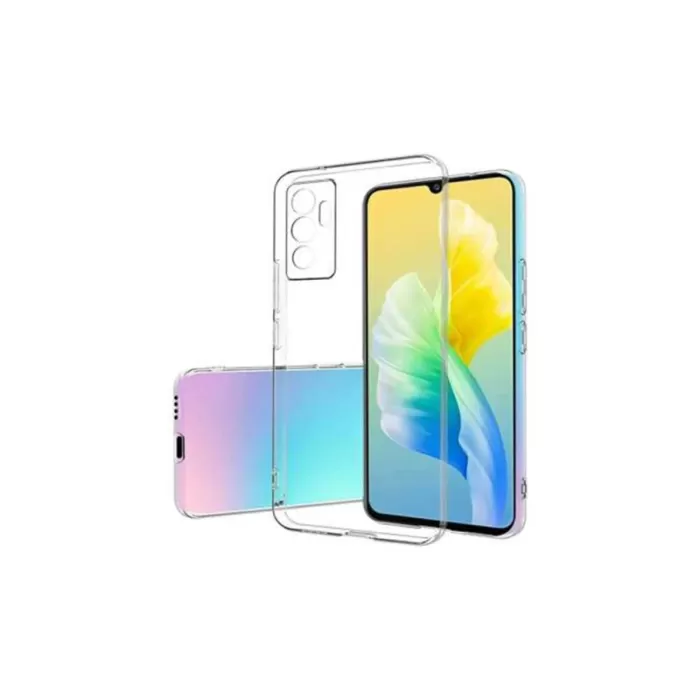 Newface Vivo V23 5G Kılıf Lüx Şeffaf Silikon