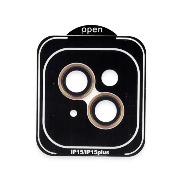 Joko iPhone 14 PVD Metal Kamera Lens - Turuncu