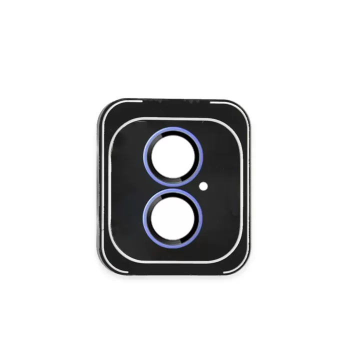 Joko iPhone 16 PVD Metal Kamera Lens - Mavi