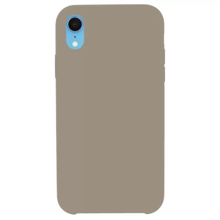 Newface iPhone XR Kılıf Lansman Legant Silikon - Bej