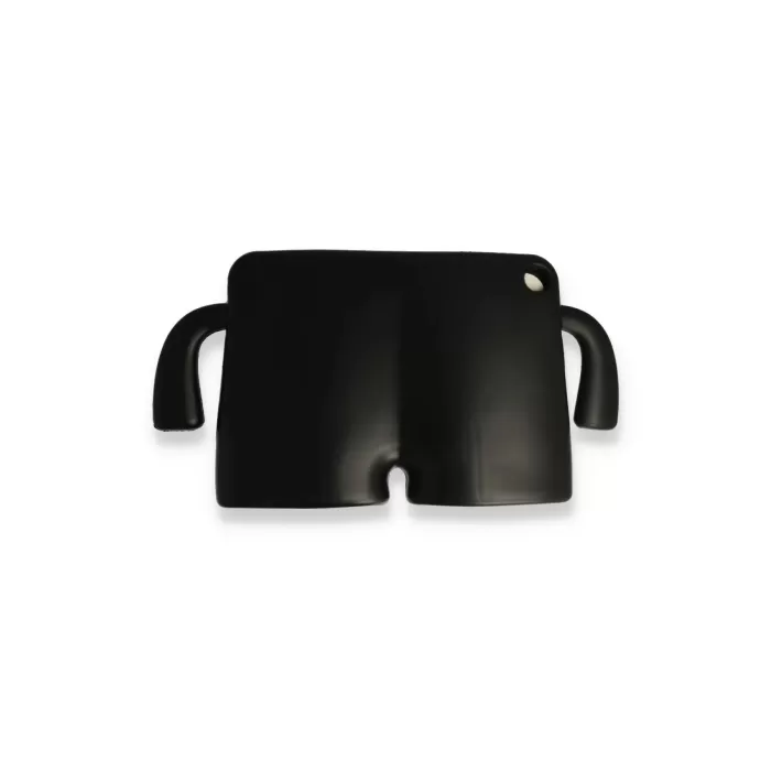 Newface iPad 2022 10.9 (10.nesil) Kılıf Karakter Tablet Silikon - Siyah