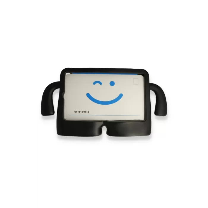 Newface iPad 2022 10.9 (10.nesil) Kılıf Karakter Tablet Silikon - Siyah