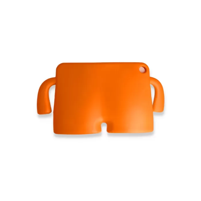 Newface iPad 2022 10.9 (10.nesil) Kılıf Karakter Tablet Silikon - Turuncu