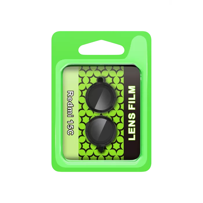 Newface Xiaomi Redmi 15C 4G Raze Metal Kamera Lens - Siyah