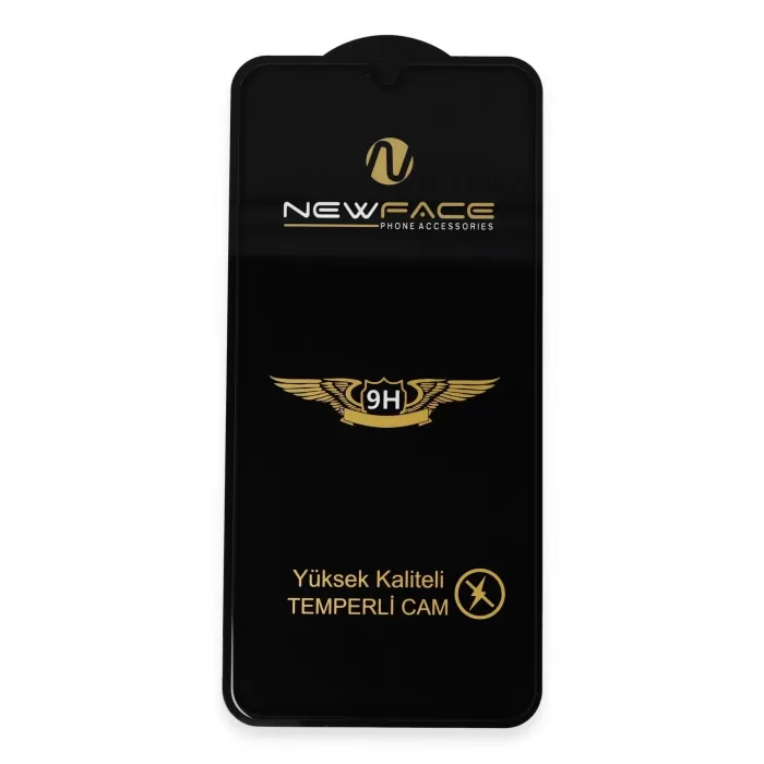 Newface Samsung Galaxy S26 3D Antistatik Cam Ekran Koruyucu - Siyah