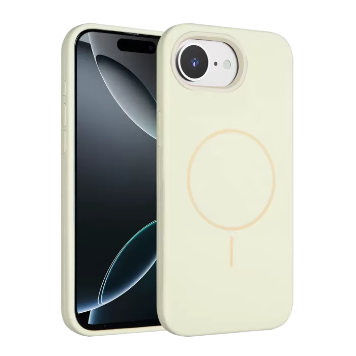 Joko iPhone 16E Kılıf Jully Magsafe Kapak - Bej