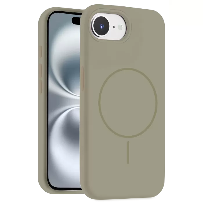 Joko iPhone 16E Kılıf Jully Magsafe Kapak - Çöl Titanyum