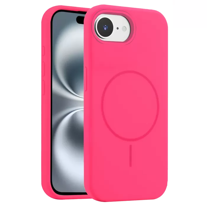 Joko iPhone 16E Kılıf Jully Magsafe Kapak - Pembe