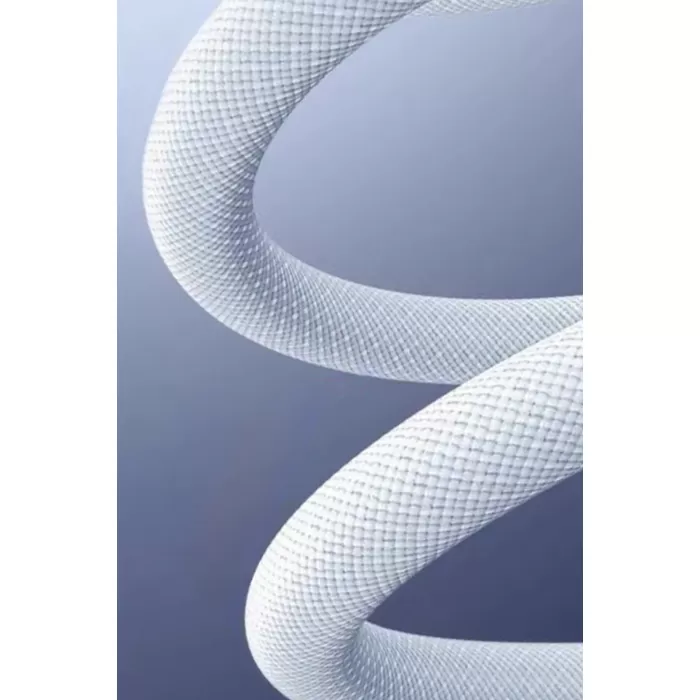 Konfulon DC130 2M 60W Type-C to Type-C Örgülü Hızlı Şarj Kablosu - Beyaz