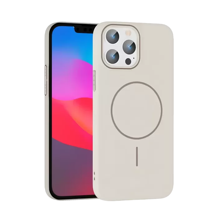 Joko iPhone 15 Pro Max Broş Magsafe Kapak - Krem