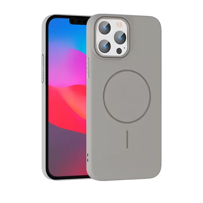 Joko iPhone 15 Pro Max Broş Magsafe Kapak - Titan Gri