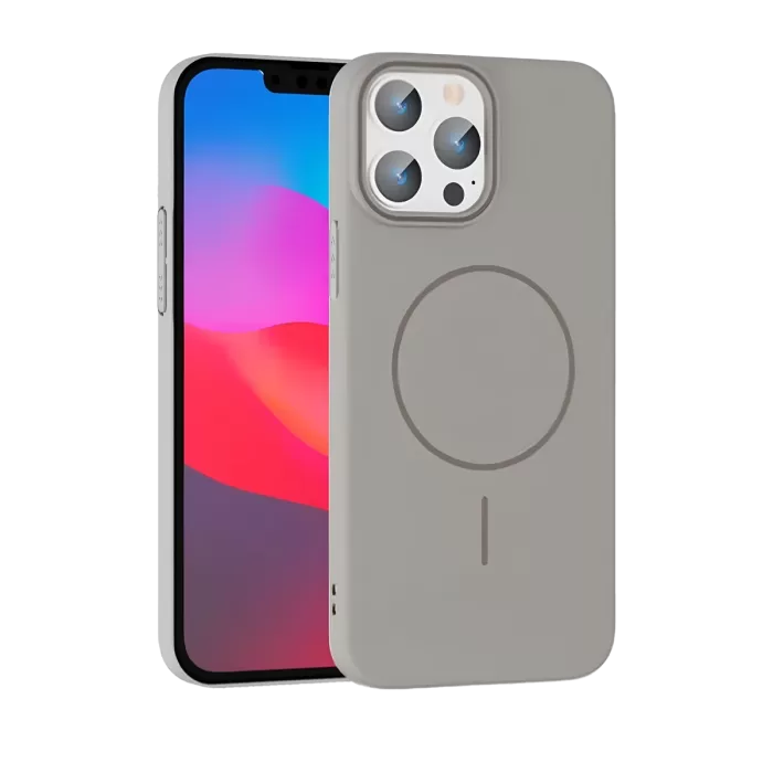 Joko iPhone 15 Pro Max Broş Magsafe Kapak - Titan Gri