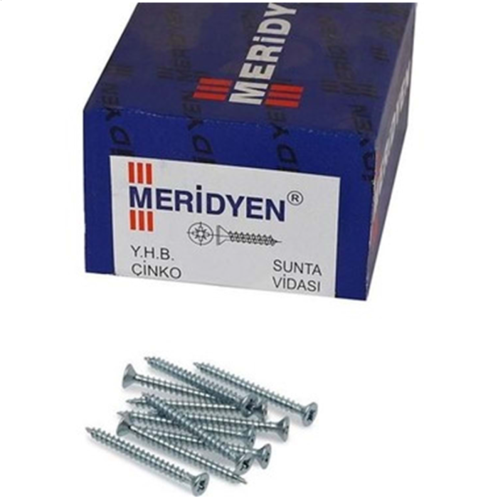 MERİDYEN SUNTA VİDASI 6.0X90 MM 15 ADET