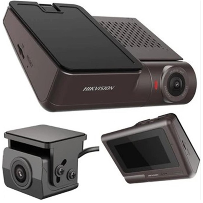 Hikvision AE-DC8322-G2PRO 3 Ekranlı ve Wi-Fi GPSli 2160P Araç İçi Kamera