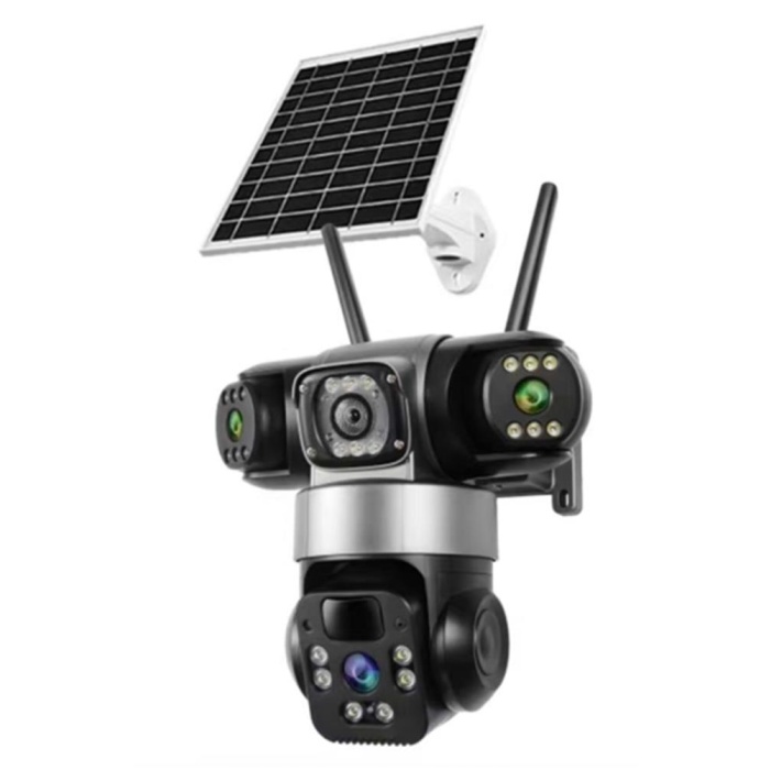 Okam O-KAM 6040 9MP 3 Lens Wifi Solar Kamera