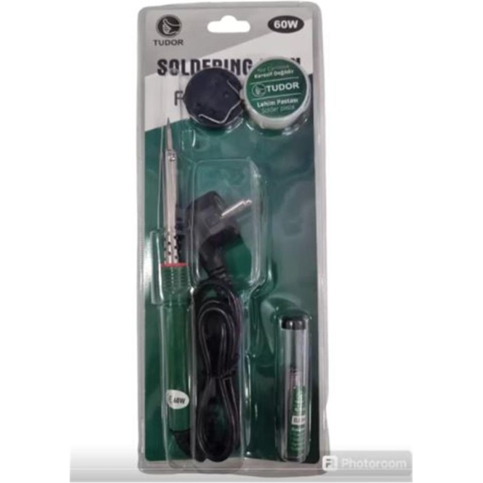 TUDOR SOLDERING IRON KALEM HAVYA SETİ 60W  HB-S026