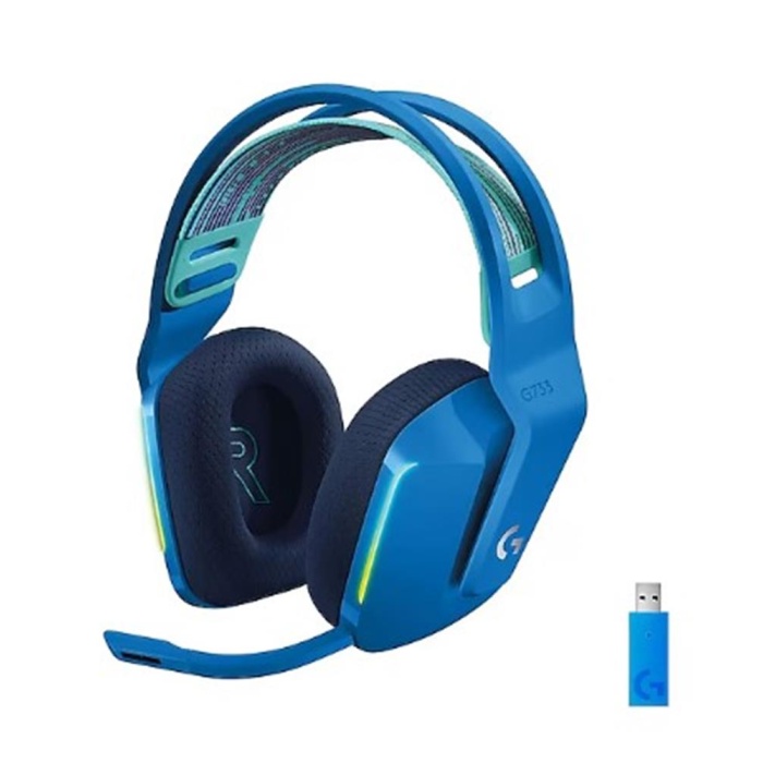 Logitech 981-000943 G733 Mavi 7.1 Surround RGB Mikrofonlu LightSpeed Kablosuz Gaming Kulaklık