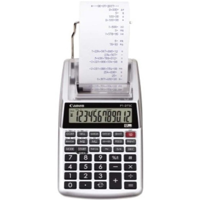 Canon P1-DTSC II 12 Hane Şeritli  Hesap Makinesi
