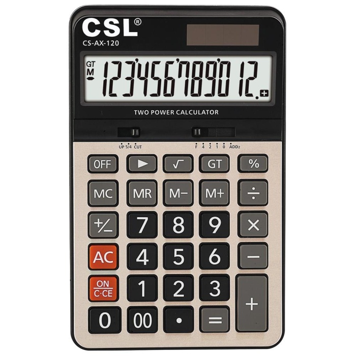 CSL CS-AX-120 12 Hane Masa Tipi Hesap Makinesi
