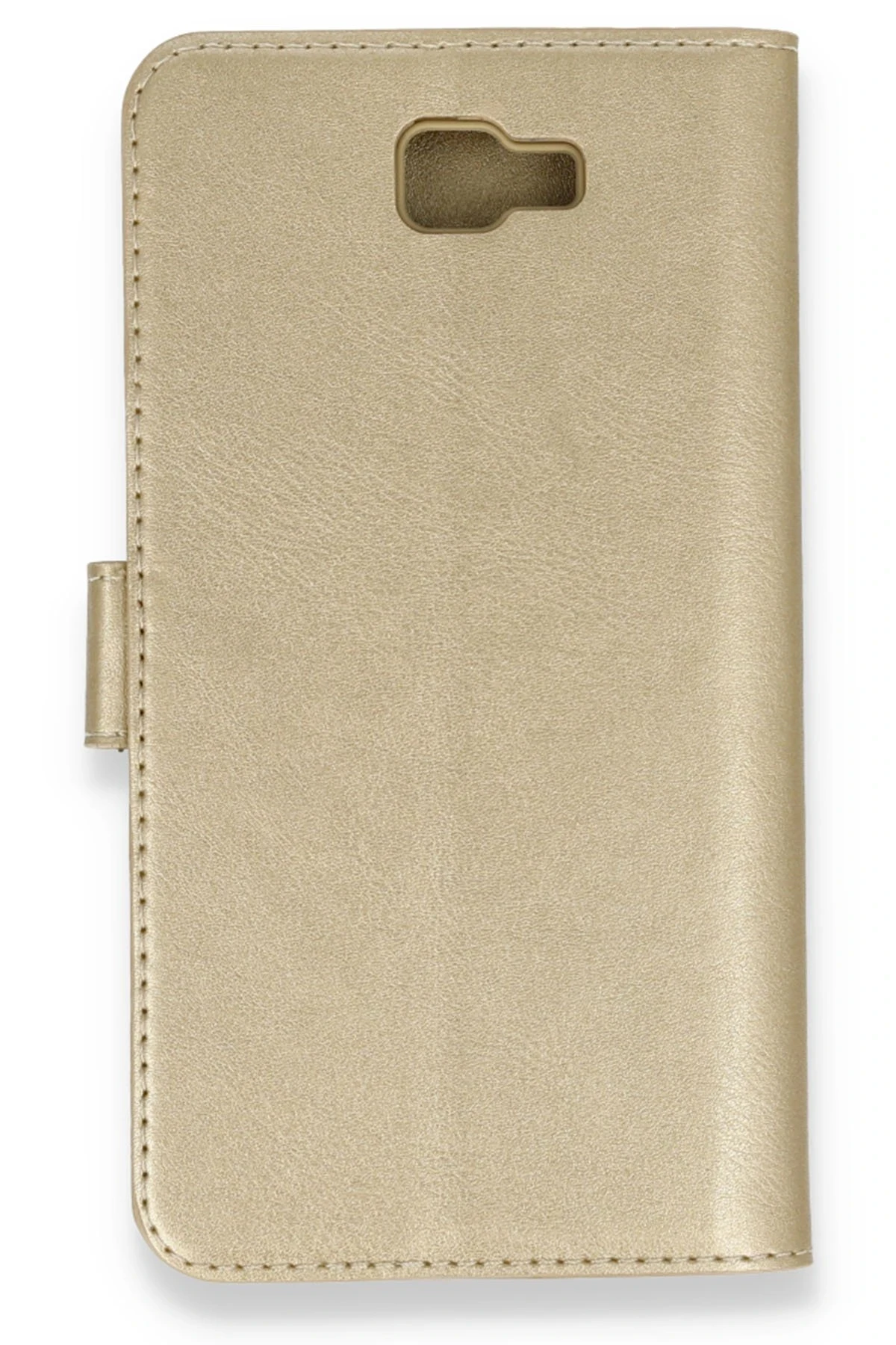 Newface Samsung Galaxy J7 Prime Kılıf Trend S Plus Kapaklı Kılıf - Gold