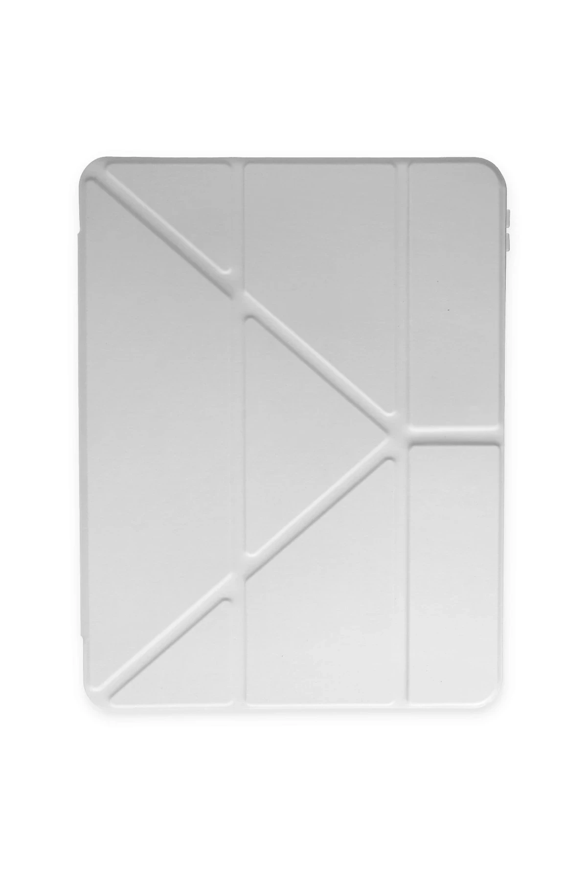 Newface Samsung Galaxy Tab A9 Plus Kılıf Kalemlikli Mars Tablet Kılıfı - Gri