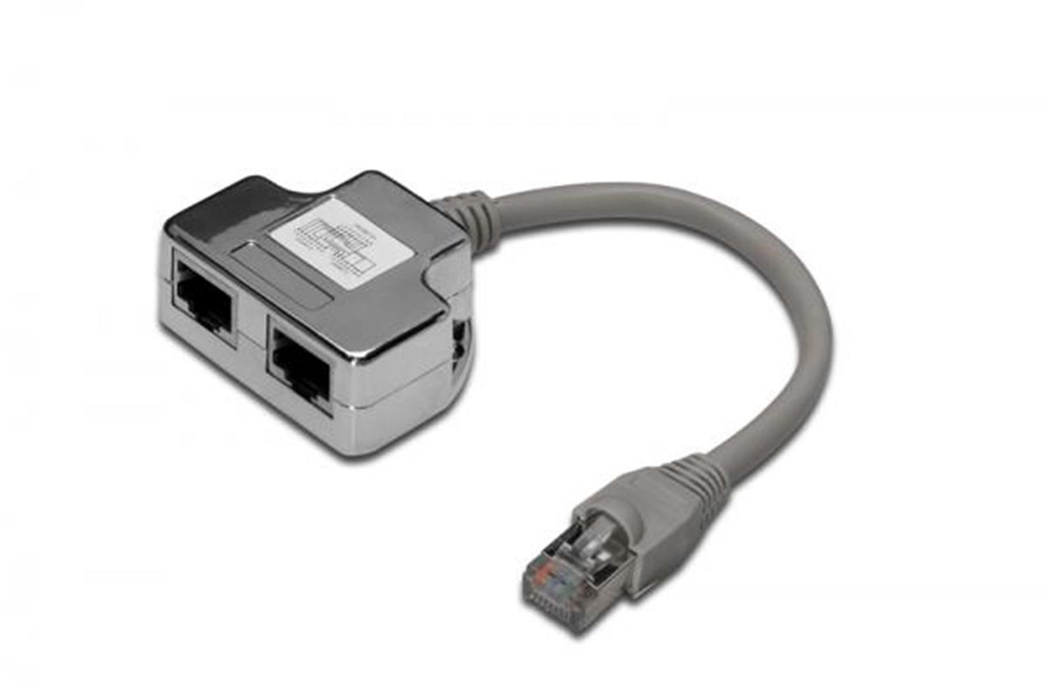 Digitus DN-93904 CAT5 2Lİ RJ45 ÇOKLAYICI