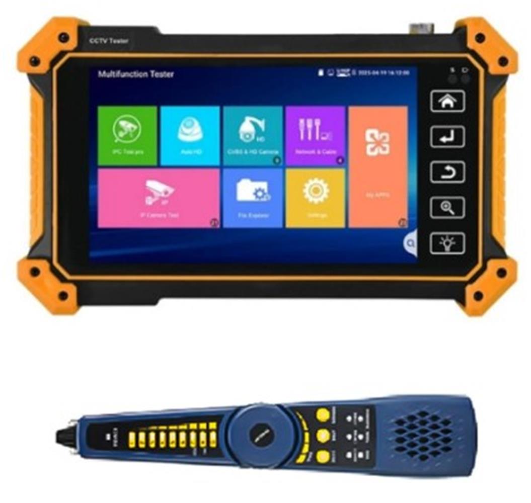 Novacom NVC-MFV56 Ip-Hd-Tvı-Cvı-Ahd 5.5 Android 10.0 OLED Ekran Cctv Kamera Test Cihazı