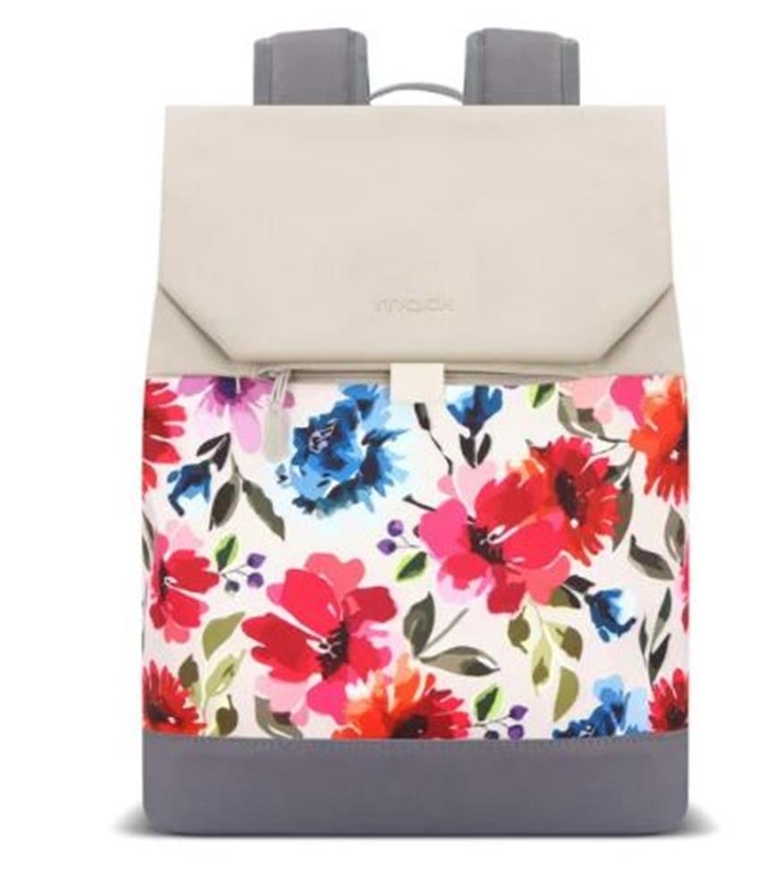 Mack MCE-1306 14.1  ZEN Eco Günlük Sırt Çantası Bej Çiçekli