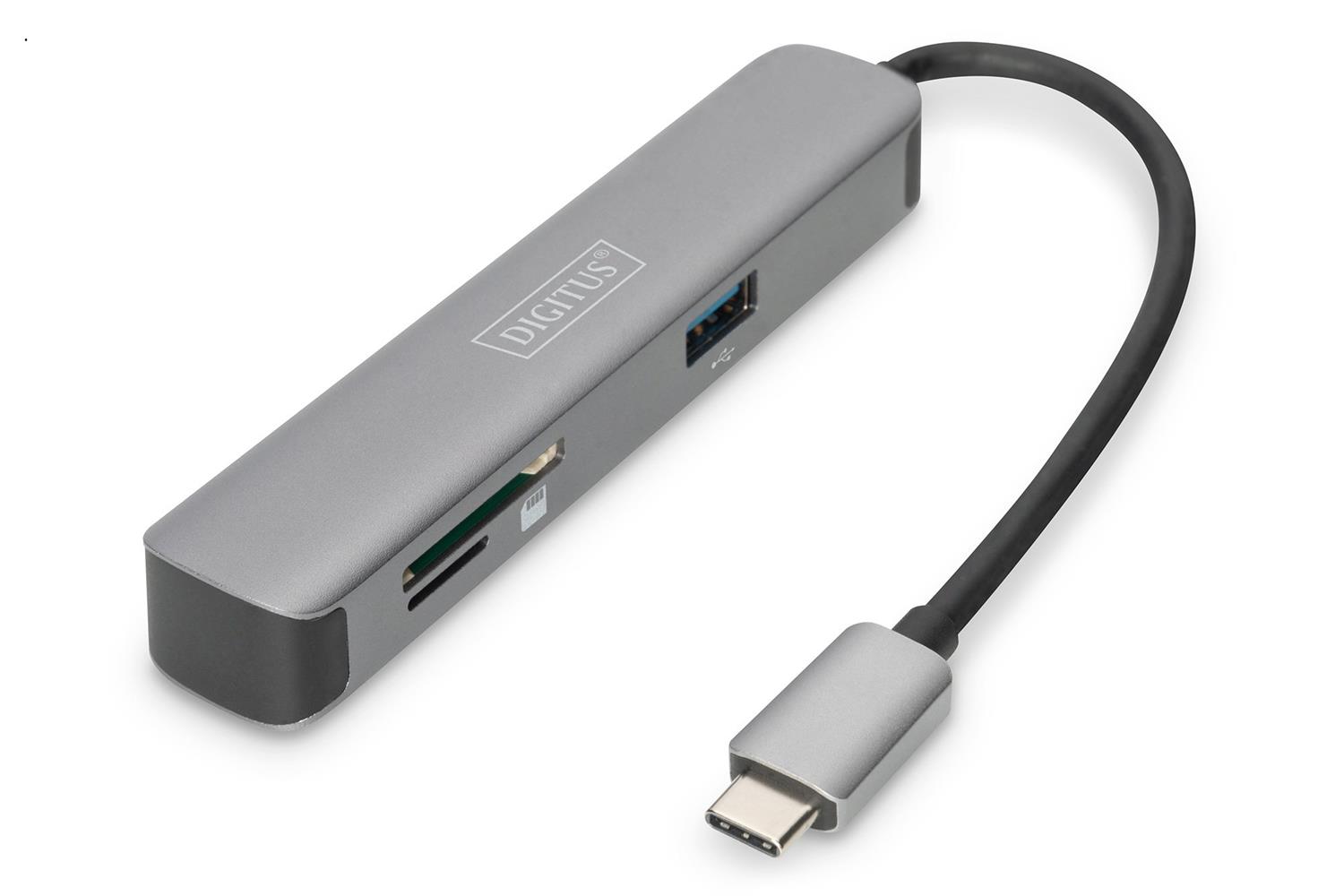 Digitus DA-70891 USB Tip C 5Port (USB-C™ Dock, 5 Port)x USB 3.0 port2 x Kart okuyucu (SD-Mic