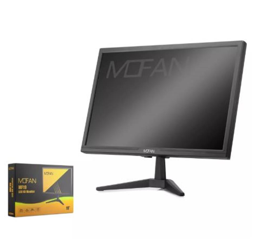 Mofan Mf27 27 Led Full Hd Monitör Hoparlör Hdmi + Vga 75Hz 1920x1080 Siyah Ips Ekran