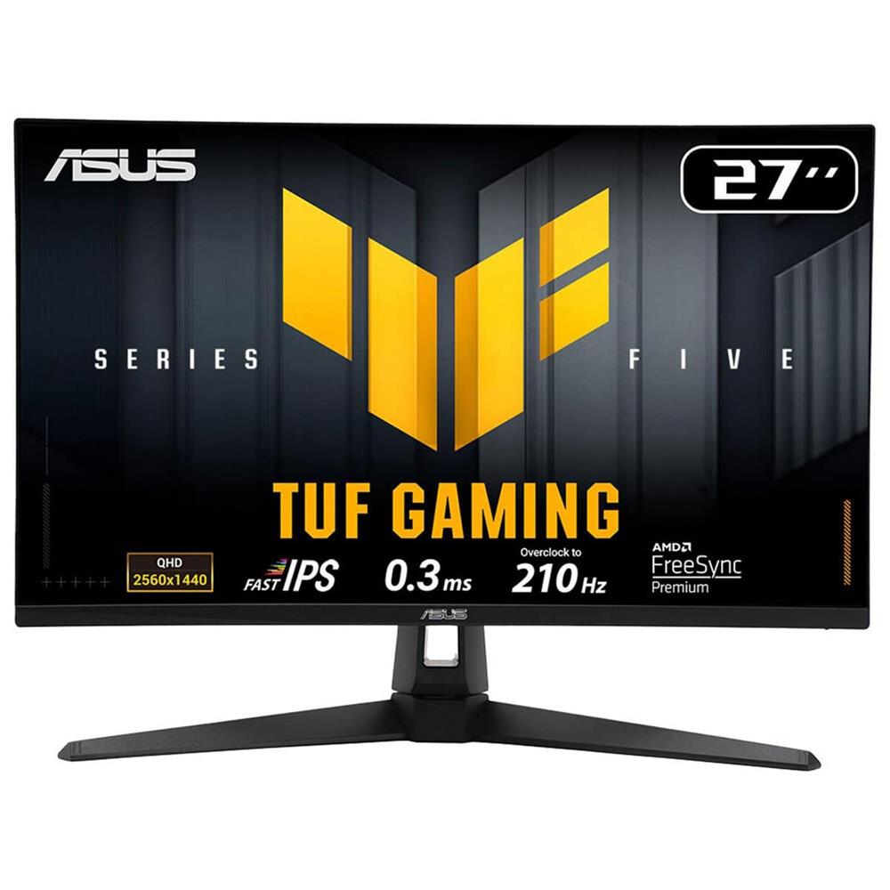 Asus 27 TUF Gaming VG27AQ5A 210Hz 0.3ms 2K QHD Adaptive Sync Fast IPS Gaming Monitör
