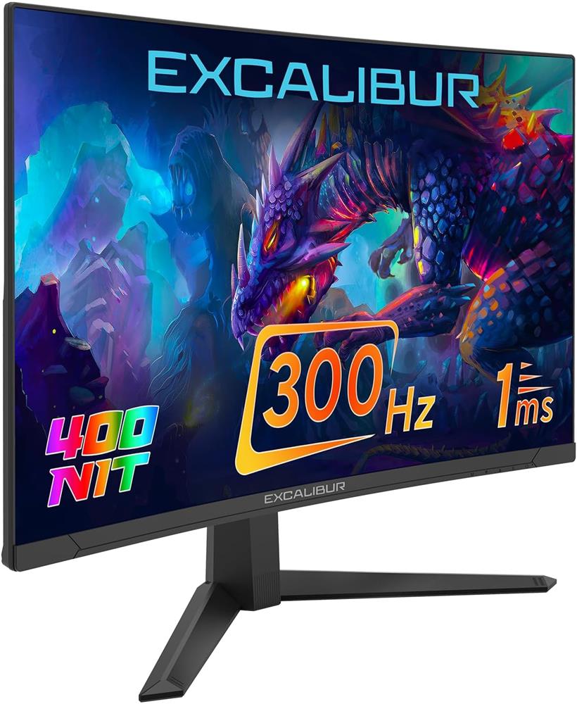 Casper 27 Excalibur E27FVC-E 300HZ 1MS 400NIT Fast VA Curved HDR10 Oyuncu Monitörü