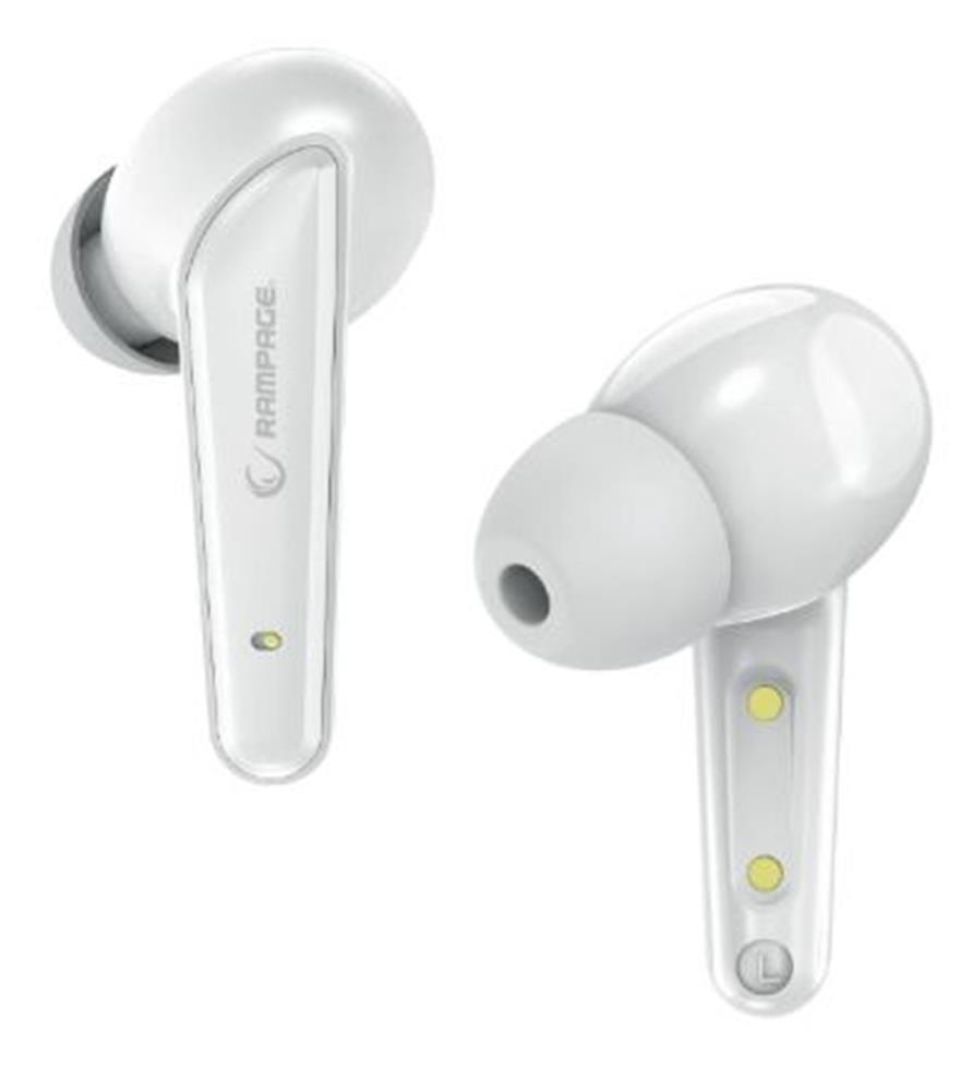 Rampage RM-TWS01G VIPER Beyaz Mobile+PC Uyumlu Bluetooth TWS Gaming Oyuncu Mikrofonlu Kulaklık