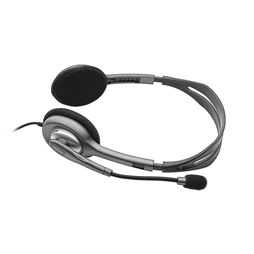 Logitech H111 981-000593 Stereo Mikrofonlu Headset Gri