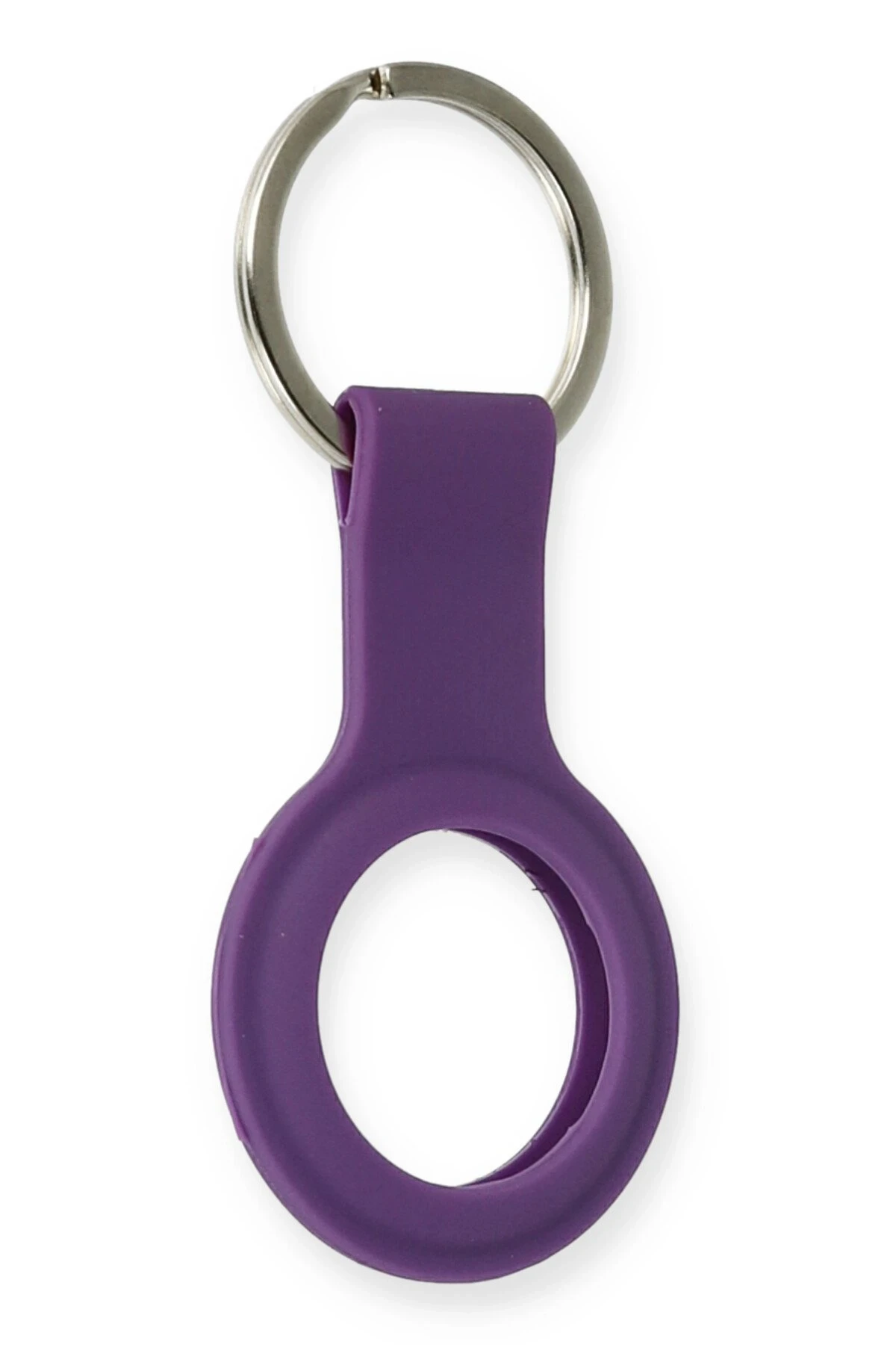 Newface Airtag Silikon Kılıf - Mor