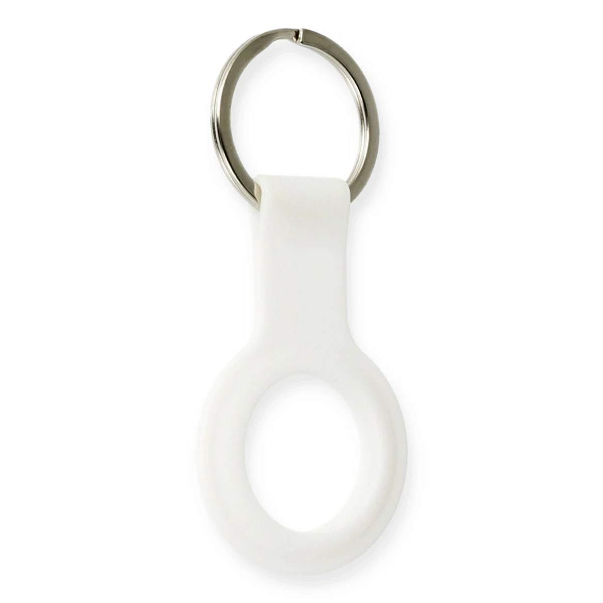 Newface Airtag Silikon Kılıf - Beyaz