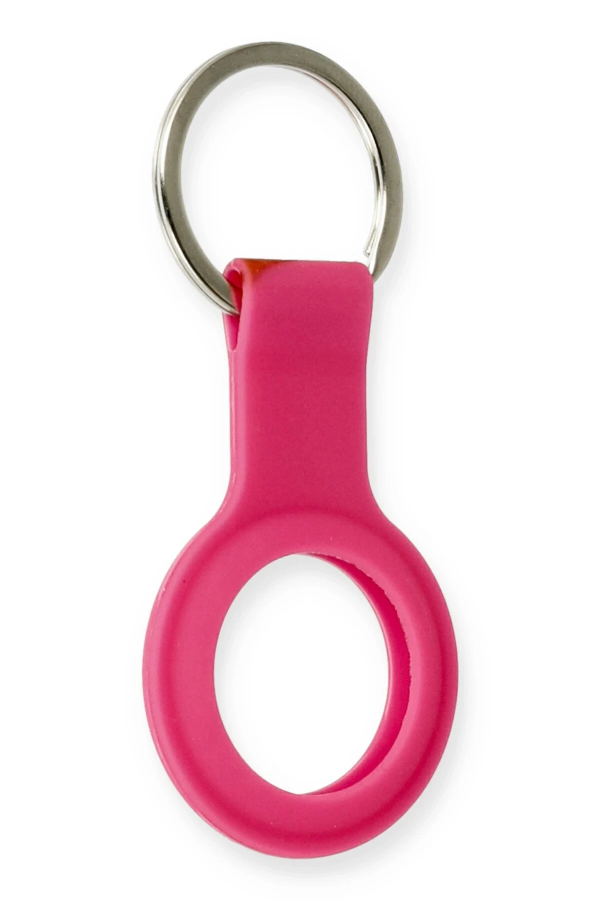 Newface Airtag Silikon Kılıf - Pembe