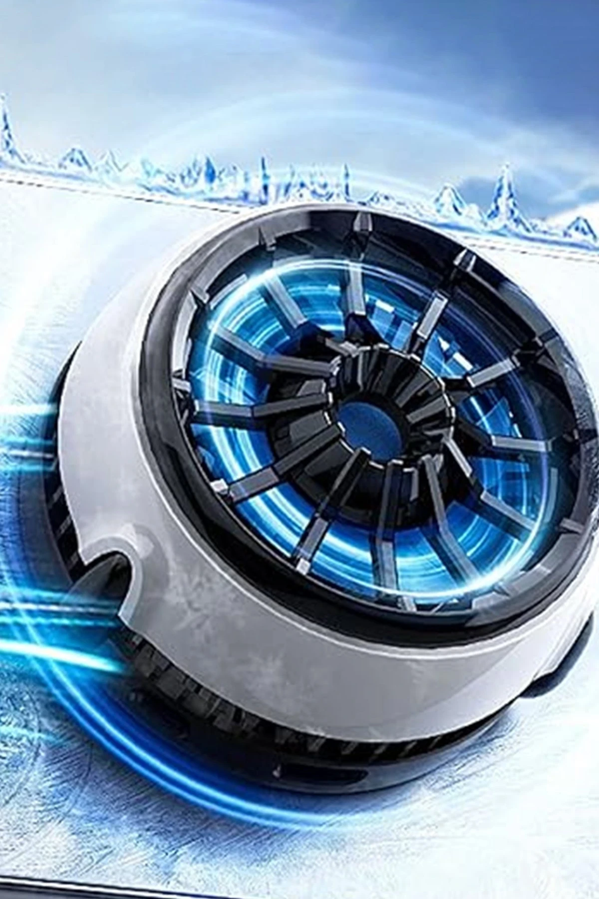 Newface CX03 15W Radyatör Telefon Soğutucu Fan - Siyah